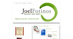 Desktop Screenshot of joelfotinos.com